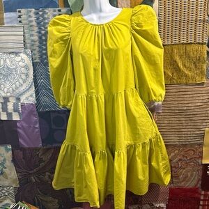 Othr Yellow Midi Dress